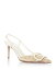 ̵ ƥ ǥ ѥץ 塼 Women's Pointed Toe Slingback High Heel Pumps Natural