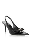 【送料無料】 ヴェルサーチ レディース スリッポン・ローファー シューズ Women's Slip On Pointed Toe Slingback High ...