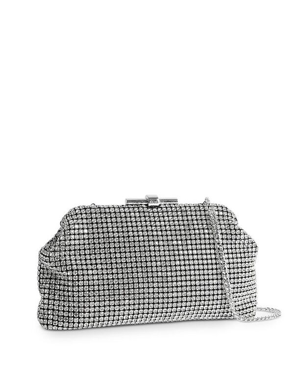 【送料無料】 レイス レディース クラッチバッグ バッグ Adaline Crystal Clutch Bag Silver