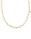 【送料無料】 ロバートコイン レディース ネックレス・チョーカー・ペンダントトップ アクセサリー 18K Yellow Gold Alternating Cha...
