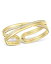 ̵ Сȥ ǥ ֥쥹åȡХ󥰥롦󥯥å ꡼ 18K Gold Cialoma Diamond Pave Crossover Bangle Bracelet Gold