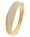 【送料無料】 マルコ ビチェゴ レディース ブレスレット・バングル・アンクレット アクセサリー 18K Yellow Gold Lunaria Alta Diamond Bangle Bracelet Gold