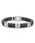 【送料無料】 ラゴス レディース ブレスレット・バングル・アンクレット アクセサリー Sterling Silver Black Caviar Black Ceramic & Diamond Rondelle Beaded Bracelet Black/Silver