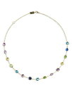 【送料無料】 イッポリスタ レディース ネックレス・チョーカー・ペンダントトップ アクセサリー 18K Yellow Gold Rock CandyR Multi Gemstone Station Collar Necklace 16-18 Multi/Gold