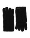 【送料無料】 オールセインツ レディース 手袋 アクセサリー Traveling Rib Foldover Gloves Black