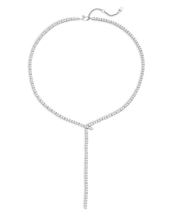 yz ifB[ fB[X lbNXE`[J[Ey_ggbv ANZT[ Tennis Y Necklace in 18K Gold Plated or Rhodium Plated 15 Silver