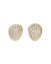 ̵ ޥ륳 ӥ ǥ ԥ ꡼ 18K Yellow Gold Lunaria Alta Diamond Pave Stud Earrings Gold