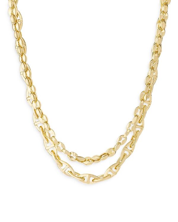 yz GeBJ fB[X lbNXE`[J[Ey_ggbv ANZT[ Golden Rays Linked Chain 18K Gold Plated Necklace Set Gold