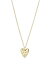 ̵ 른ȥ ǥ ͥå쥹硼ڥȥȥå ꡼ Hammered Heart Pendant Necklace in 18K Gold Plated Sterling Silver 16-18 Gold