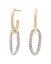 ̵ ޥ륳 ӥ ǥ ԥ ꡼ 18K White & Yellow Gold Jaipur Diamond Link Alta Drop Earrings White/Gold