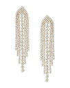【送料無料】 アクア レディース ピアス・イヤリング アクセサリー Crystal Tassel Earrings - 100% Exclusive Gold