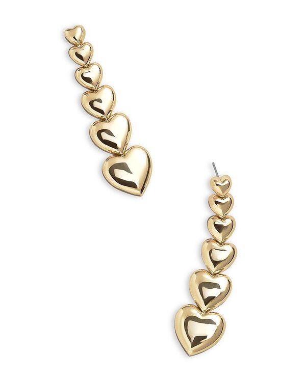 yz oEuo[ fB[X sAXECO ANZT[ Marietta Graduated Heart Drop Earrings Gold