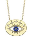 ReVida ŷԾŹ㤨̵֡ ࡼ & ɥ ǥ ͥå쥹硼ڥȥȥå ꡼ 14K Yellow Gold Diamond & Sapphire Eye Pendant Necklace 17-18 Blue/GoldפβǤʤ295,800ߤˤʤޤ