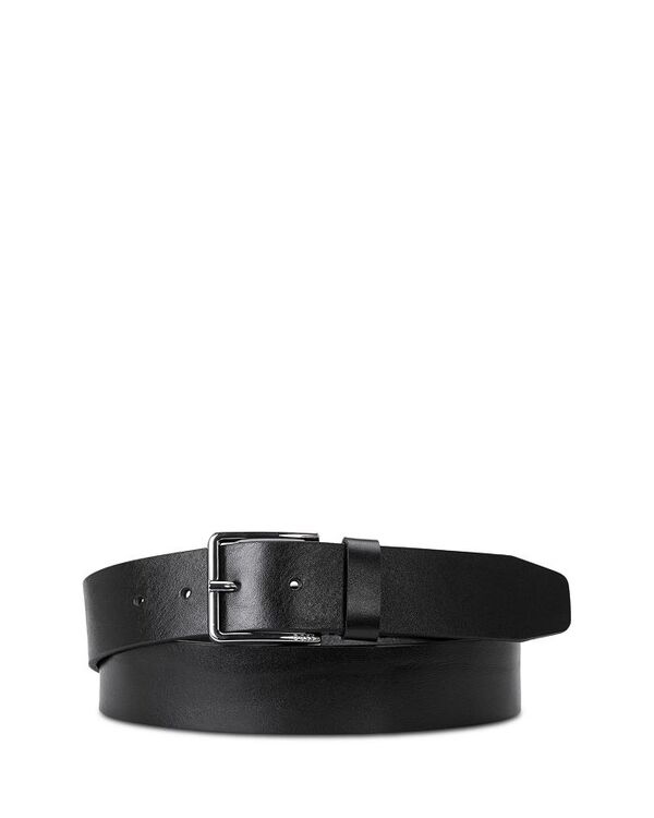 ボスヒューゴボス 【送料無料】 ヒューゴボス メンズ ベルト アクセサリー Men's Ther Leather Belt Black