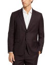 セオリー 服 メンズ 【送料無料】 セオリー メンズ ジャケット・ブルゾン アウター Chambers Tonal Plaid Slim Fit Suit Jacket Deep Chianti Multi