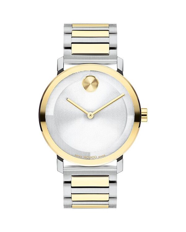 モバド レディース アクセサリー 腕時計 Movado Bold Evolution 2.0 Two Tone Watch 40mm Silver/Two-Tone シルバー(2)