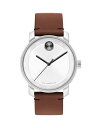 yz oh fB[X rv ANZT[ BOLD Access Watch 41mm Silver/Brown