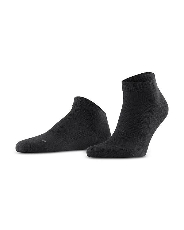 ファルケ メンズ 【送料無料】 ファルケ メンズ 靴下 アンダーウェア Sensitive London Cotton Blend Low Rise Socks Black