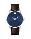 モバド 【送料無料】 モバド レディース 腕時計 アクセサリー Museum Classic Watch 40mm Blue/Brown