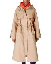 yz XEFbeBxeB fB[X R[g AE^[ Technical Hooded Trench Coat Dove Beige