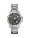 yz tBbvvC fB[X rv ANZT[ Plein Sport Touchdown Watch 44mm Gray/Silver