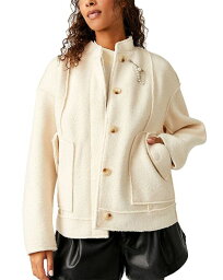 フリーピープル 【送料無料】 フリーピープル レディース ジャケット・ブルゾン アウター Willow Embellished Slouchy Bomber Jacket Ivory