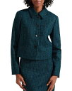 yz zbuXh fB[X WPbgEu] AE^[ Teia Tweed Jacket Deep Teal