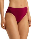 【送料無料】 ハンロ レディース パンツ アンダーウェア Touch Feeling High-Cut Briefs Intense Garnet