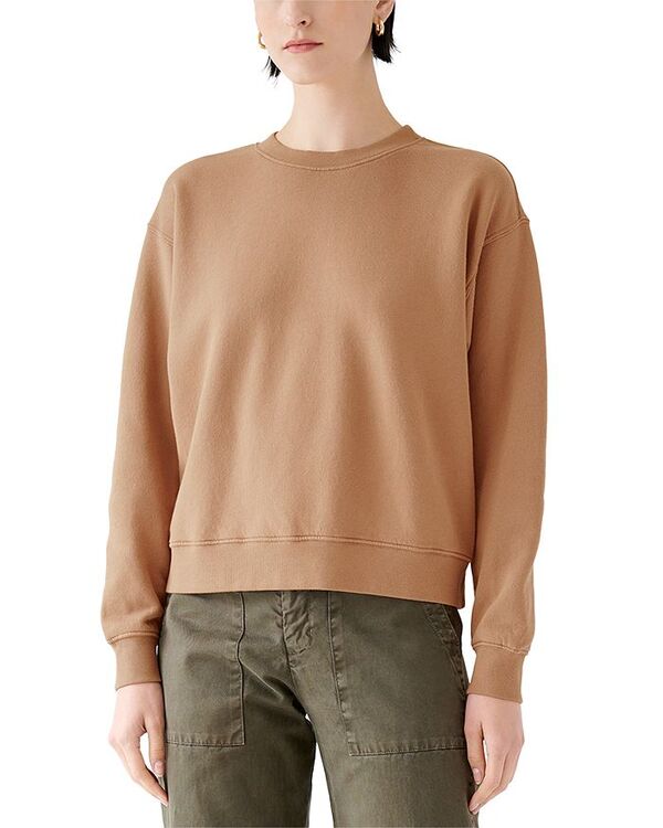 【送料無料】 ヴェルヴェットバイグラハムスペンサー レディース パーカー・スウェット アウター Crewneck Sweatshirt Camel Beige