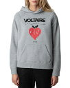 yz UfBO G He[ fB[X p[J[EXEFbg AE^[ Evata Concert Hooded Sweatshirt Gris Moyen