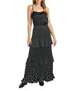 【送料無料】 ダニエルレイン レディース スカート ボトムス Tiered Polka Dot Skirt Black