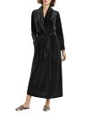 【送料無料】 ナトリ レディース ナイトウェア アンダーウェア Natalie Velvet Robe Black