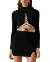 【送料無料】 アストール レディース ニット・セーター アウター Raven Strappy Cutout Sweater Black