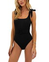 【送料無料】 ビーチライオット レディース 上下セット 水着 Sydney Belted One Piece Swimsuit Black