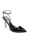 【送料無料】 バッジェリーミシュカ レディース パンプス シューズ Women 039 s Indie II Ankle Strap Embellished High Heel Pumps Black Patent