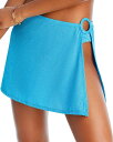 【送料無料】 アクア レディース スカート ボトムス Wrap Skirt Cover Up - 100% Exclusive Aloha Blue