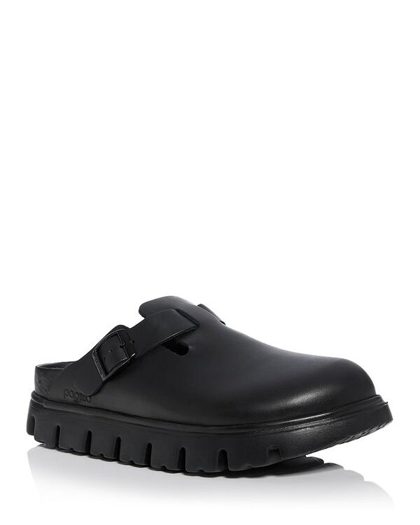 【送料無料】 ビルケンシュトック レディース サンダル シューズ Women 039 s Boston Exquisite Chunky Platform Clogs Black