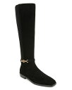 【送料無料】 サムエデルマン レディース ブーツ・レインブーツ シューズ Women's Clive Embellished Riding Boots Black Suede