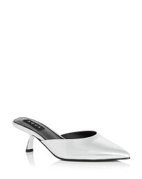 【送料無料】 アクア レディース スリッポン・ローファー シューズ Women's Milee Pointed Toe Slip On High Heel Pumps - 100% Exclusive Silver
