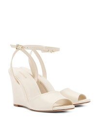 【送料無料】 ラルーデ レディース サンダル シューズ Women's Yves Ankle Strap Wedge Sandals Ivory