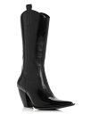 ジェフリーキャンベル 【送料無料】 ジェフリー キャンベル レディース ブーツ・レインブーツ シューズ Jeffrey Campbell Women's Reckon Block Heel Western Boots Black