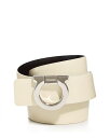 【送料無料】 フェラガモ メンズ ベルト アクセサリー Men's Gancini Buckle Reversible Leather Belt Mascarpone