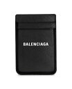 【送料無料】 バレンシアガ レディース 財布 アクセサリー Cash Magnet Card Holder Black L Wh