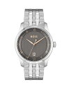 【送料無料】 ヒューゴボス レディース 腕時計 アクセサリー Principle Watch 41mm Gray/Silver