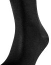 【送料無料】 ファルケ メンズ 靴下 アンダーウェア Cotton Blend Fil D'ecosse Mid Calf Socks Black