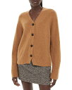 yz zCbXY fB[X jbgEZ[^[ J[fBK AE^[ Textured Placket Cardigan Camel