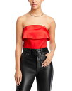 【送料無料】 エンドレスローズ レディース シャツ トップス Strapless Satin Top Red