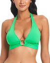 yz u[bhr[eB fB[X gbv̂  Ring Halter Bikini Top Parakeet