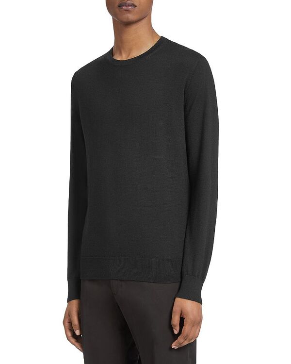 ̵ ˥  ˥åȡ  Cashseta Light Crewneck Sweater Black