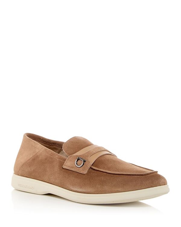 ̵ ե饬  åݥ󡦥ե 塼 Men's Apron Toe Loafers Light Camel